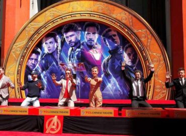 ‘Avengers’ plasman sus huellas en el Paseo de la Fama