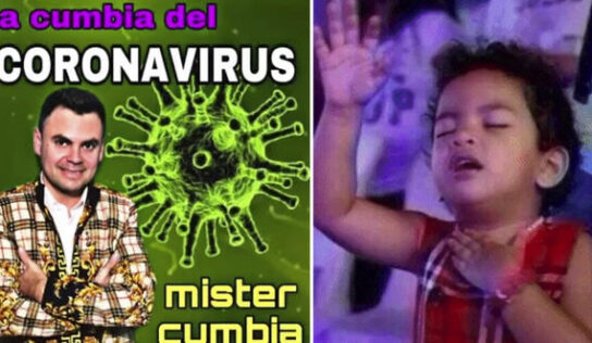 VIDEO: Lanzan cumbia del Coronavirus y es muy contagiosa