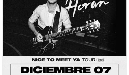Niall Horan traerá su tour “Nice to Meet Ya” a México