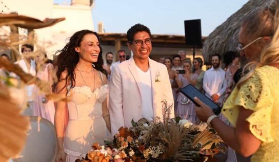 Marimar Vega se casa por segunda vez￼