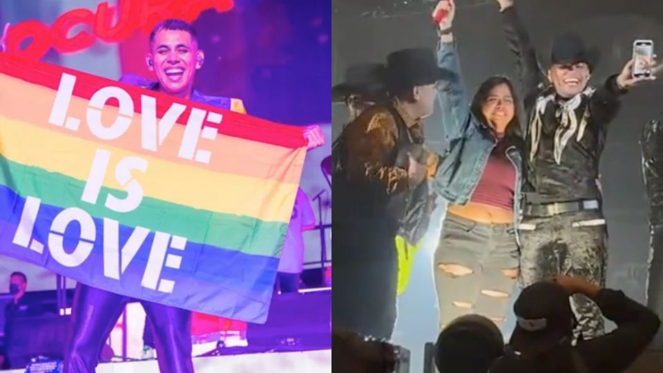 «Soy lesbiana y soy feliz»: Grupo Firme apoya a fanática a salir del closet en pleno concierto