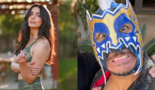 Escorpión Dorado y Aislinn Derbez anunciaron su boda; así fue la polémica reacción de Eugenio