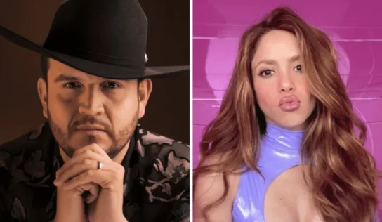 Edén Muñoz graba ‘Antología’ de Shakira