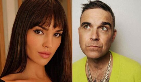 Eiza González y Robbie Williams son captados en Paris