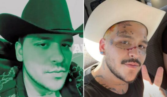 Christian Nodal reaparece sin tatuajes en la cara