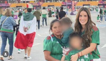 Esposa de Andrés Guardado lleva a niñera a Qatar; divide opiniones en redes