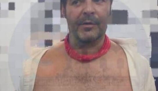 Filtran foto de Pablo Montero detenido por causar destrozos en un restaurante