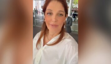 Detienen a la actriz Natalia Alcocer al salir de los juzgados