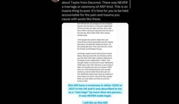 Publicista de Taylor Swift arremete en contra de Deuxmoi