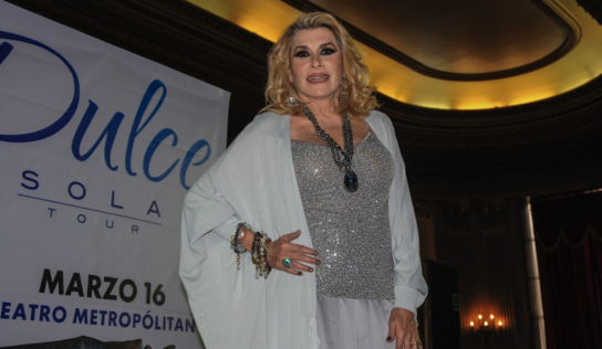 Dulce aplaude el trabajo de las drag queens en el Teatro Metropólitan