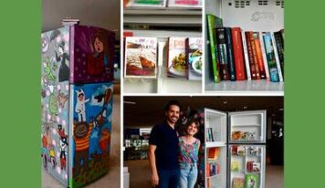 Abren primer «Refrigerador Literario» en Querétaro